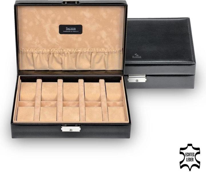 Sacher Uhrenkoffer Leder