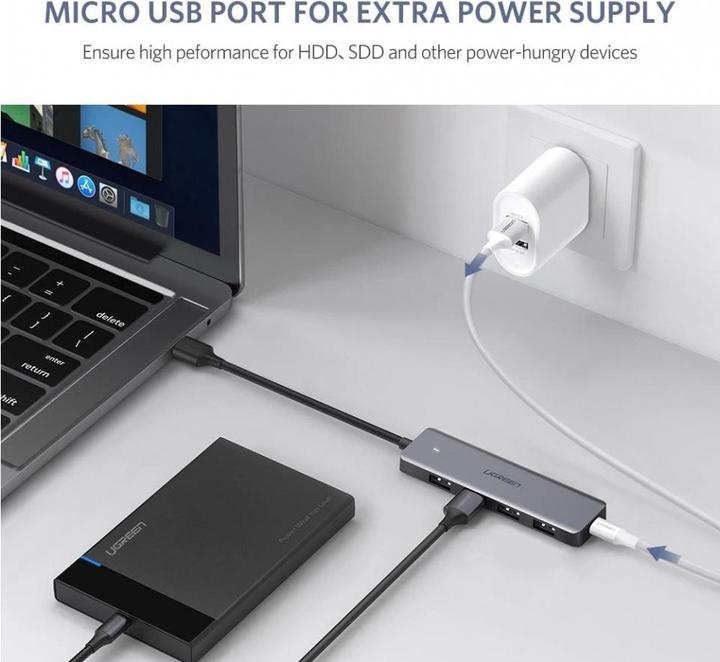 Produktbild Ugreen 4 Port-C Hub (USB-C, 4 Ports)