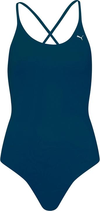 Puma Swim Women V-Neck Crossback Swimsuit 1p