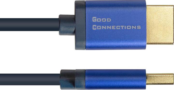 Immagine prodotto Good Connections GC 4521-SF015B HDMI A pz > pz flex 8Ka60 Hz 1,5m blu (1.50 m, HDMI)