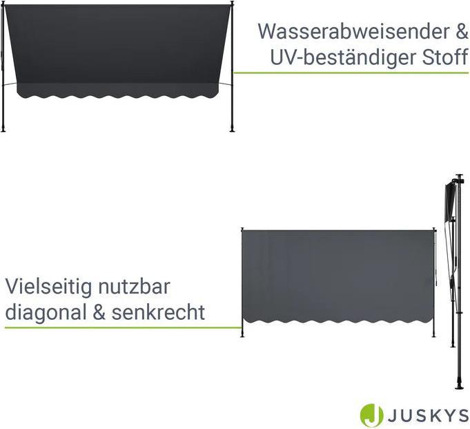 Image du produit Juskys Klemmmarkise Kapstadt (3.50 m)