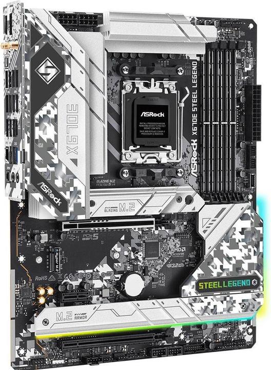 Actual product image AsRock X670E Steel Legend (AM5, AMD X670E, ATX)