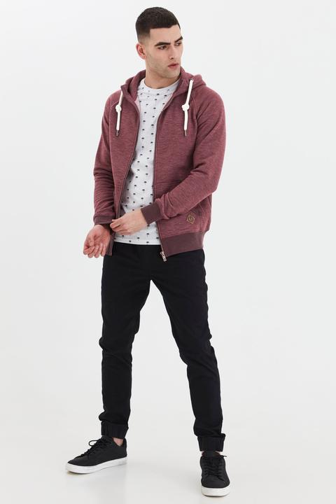 Actual product image Solid Vitu Zip-Hoodie Men's Jacket (3XL)
