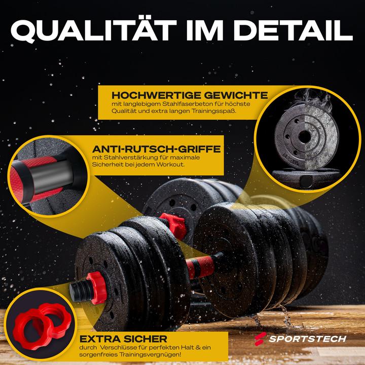 Produktbild Sportstech Hantel AH150 30 KG (1 x 30 kg)