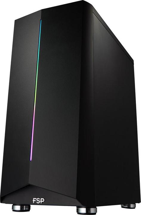 Actual product image Fortron Case ATX Midi Tower CMT151 without NT USB3.0 ARGB 120mm (ATX)