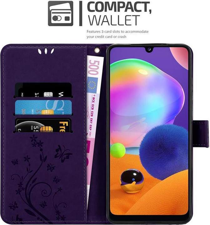 Actual product image Cadorabo Flower Book Cover (Samsung Galaxy A31)