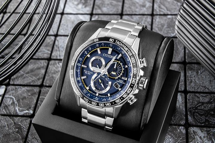 Actual product image Citizen CB5914-89L Eco-Drive (Power reserve display, Radio-controlled clock, 43 mm)