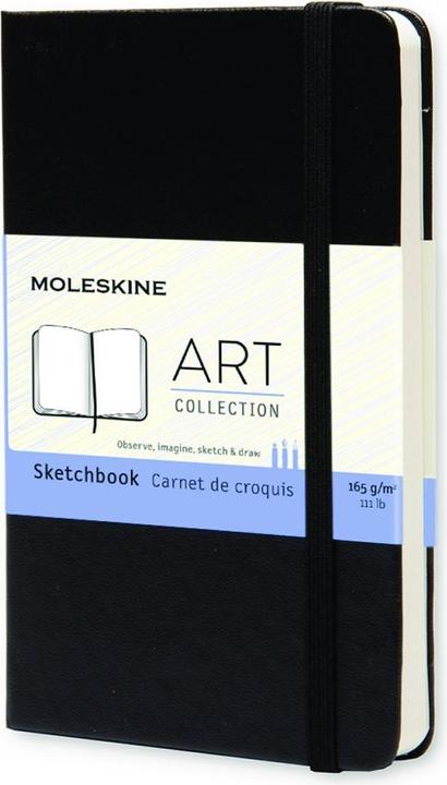 Image du produit Moleskine Carnet de croquis (A6, Blanc, Couverture rigide)