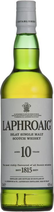 Image du produit Laphroaig 10 ans (Single Malt, Scotch Whisky, 1 x 70 cl)