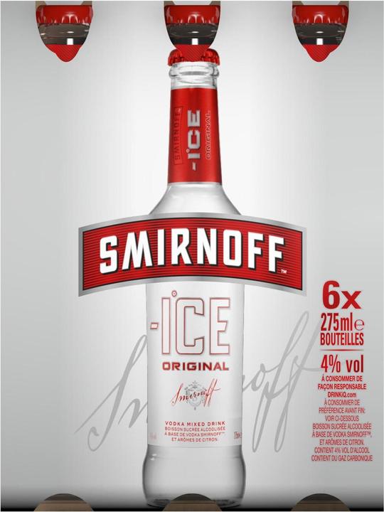 Actual product image Smirnoff Ice (1 x 27.5 cl)