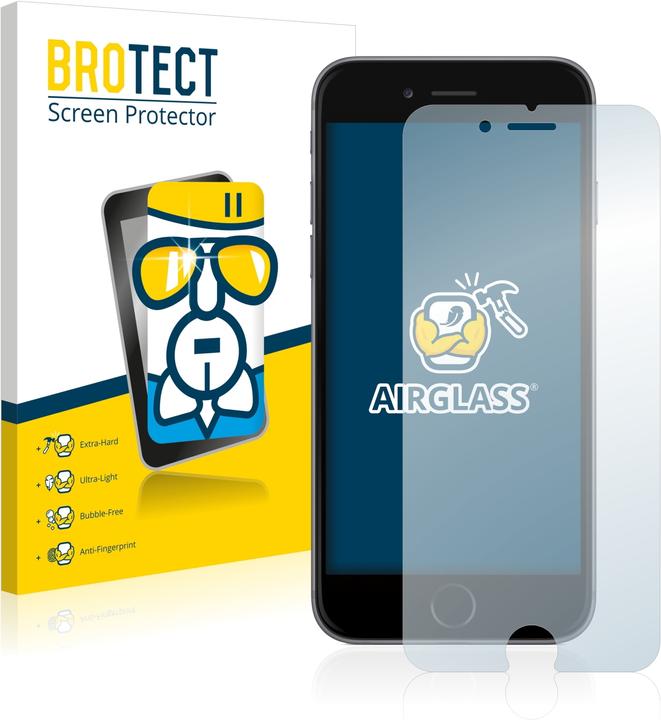 Produktbild BROTECT AirGlass Panzerglasfolie (1 Stück, Apple iPhone 6)