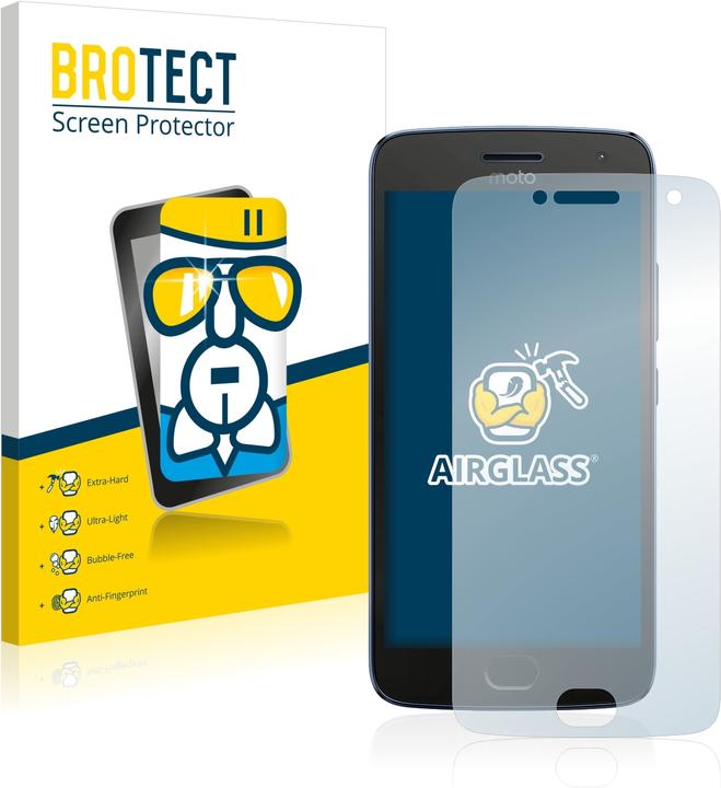 Actual product image BROTECT AirGlass Glass (1 Piece, Motorola Moto G5 Plus)