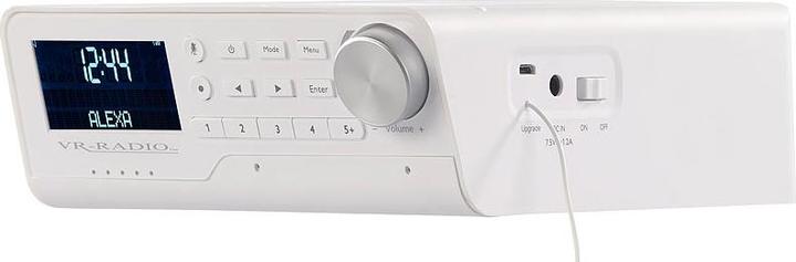 Produktbild VR-Radio Unterbau-WLAN-Küchenradio mit Amazon Alexa (FM, DAB+, WLAN, Bluetooth)