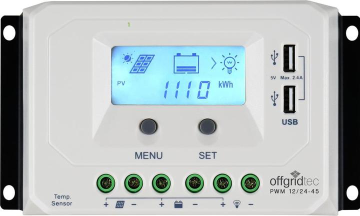 Immagine prodotto Offgridtec ® Sistema solare Autark XL-Master 310W - 1500W di potenza AC Batteria AGM 154Ah (300 W)