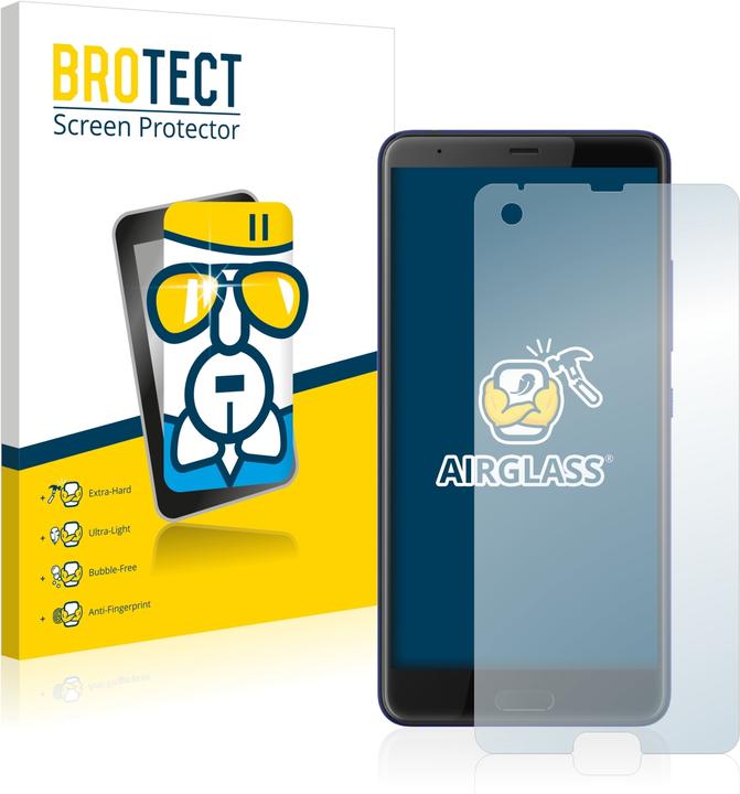 Actual product image BROTECT AirGlass Glass (1 Piece, HTC U Ultra)