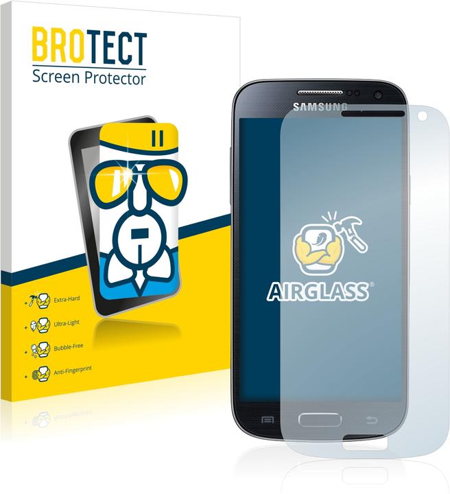 Produktbild BROTECT AirGlass Panzerglasfolie (1 Stück, Samsung Galaxy S4 mini)