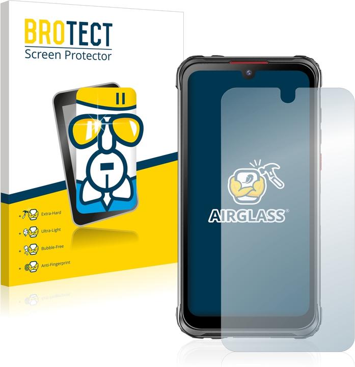 Actual product image BROTECT AirGlass Glass (1 Piece, Hotwav Cyber 7)