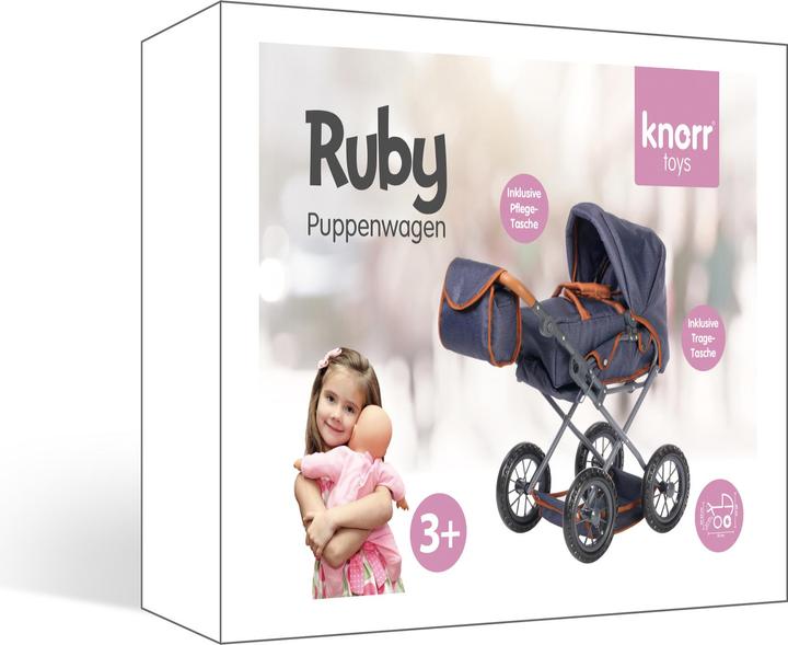 Actual product image Knorrtoys Puppenwagen Ruby - dark blue