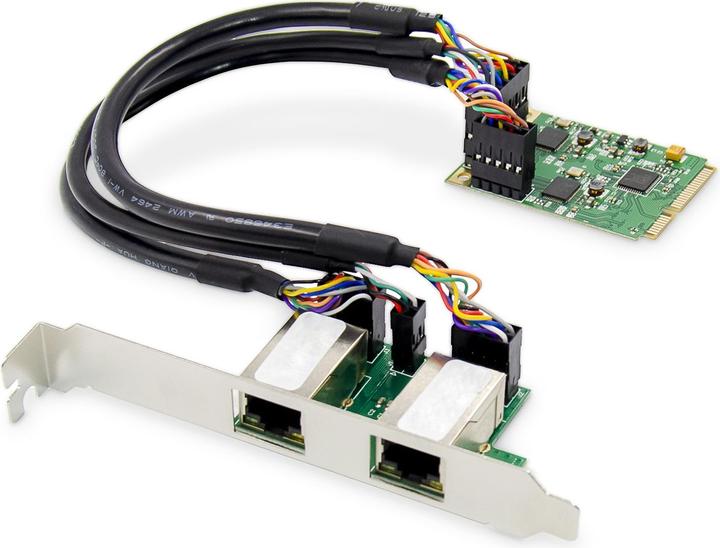 Immagine prodotto Digitus Scheda di rete Gigabit Ethernet Mini PCI Express (Mini PCI Express)