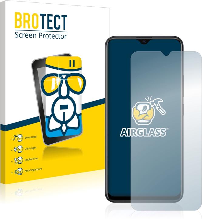 Image du produit BROTECT AirGlass Verre (1 pièce(s), Xiaomi Redmi Note 8T)