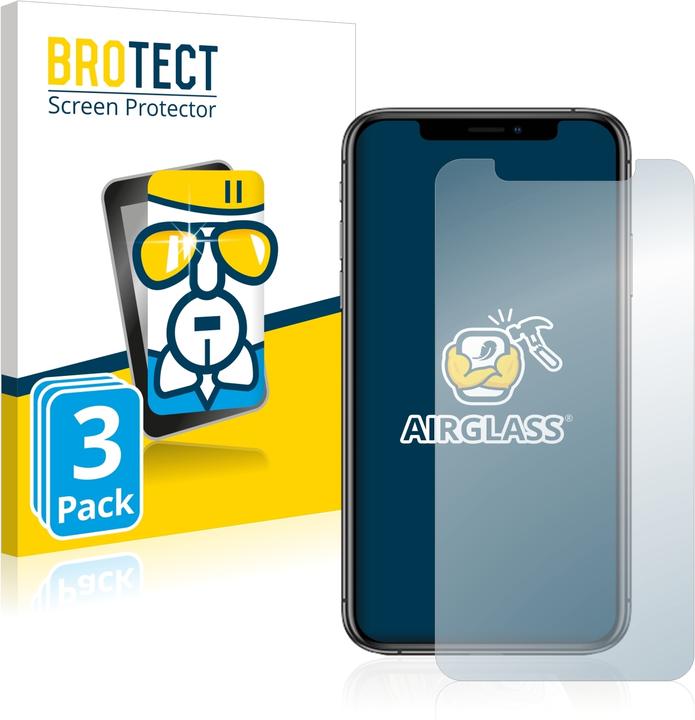 Immagine prodotto BROTECT AirGlass Vetro (3 Pezzo/i, Apple iPhone XS)