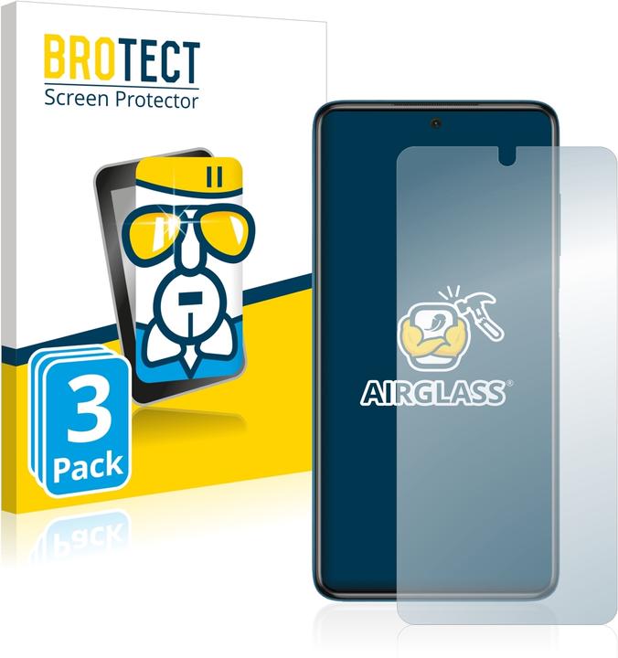 Immagine prodotto BROTECT AirGlass Vetro (3 Pezzo/i, Xiaomi Poco X3 Pro)