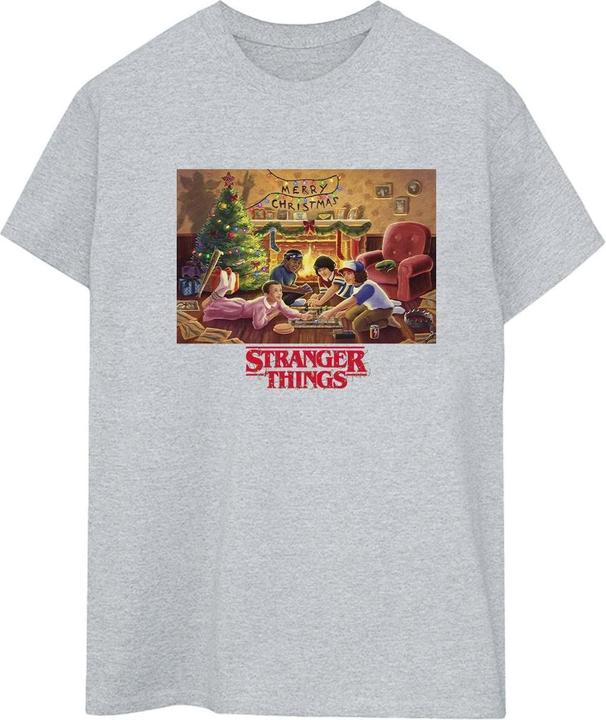 Produktbild Netflix Stranger Things Christmas Gathering TShirt (3XL)