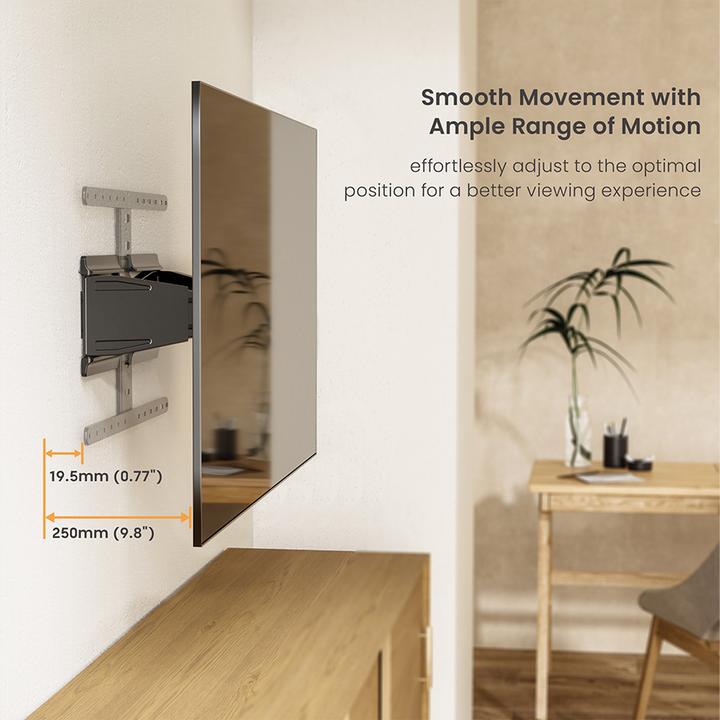 Image du produit Value Ultra-mince Full-Motion (Mur, 90", 50 kg)