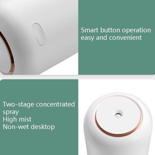 Actual product image PhoneLook Portable humidifier H03 with LED ambient lighting