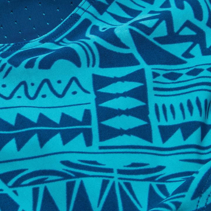 Image du produit Nabaiji Bas de maillot de bain natation Fille - 500 Kamyleon fatu bleu turquoise (10, 11, 12)