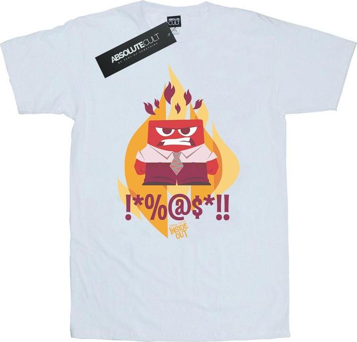 Actual product image Disney Mens Inside Out Fired Up T-Shirt (L)