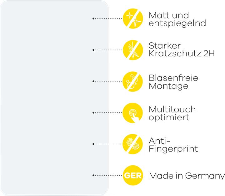 Produktbild upscreen Reflection Shield Displayschutz Matt (5.60", 16 : 10)