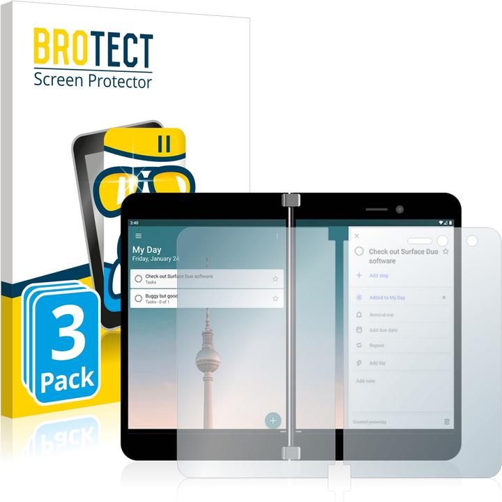 Immagine prodotto BROTECT AirGlass Vetro (3 Pezzo/i, Duo di superficie)