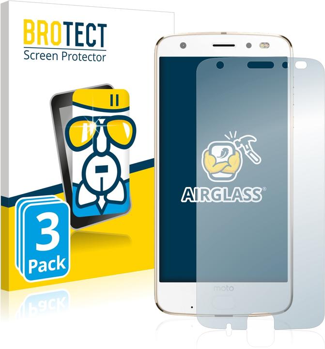 Image du produit BROTECT AirGlass Verre (3 pièce(s), Motorola Moto Z2 Force)