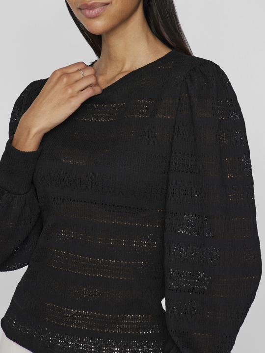 Actual product image Vila Round neck top with long sleeves (XL)