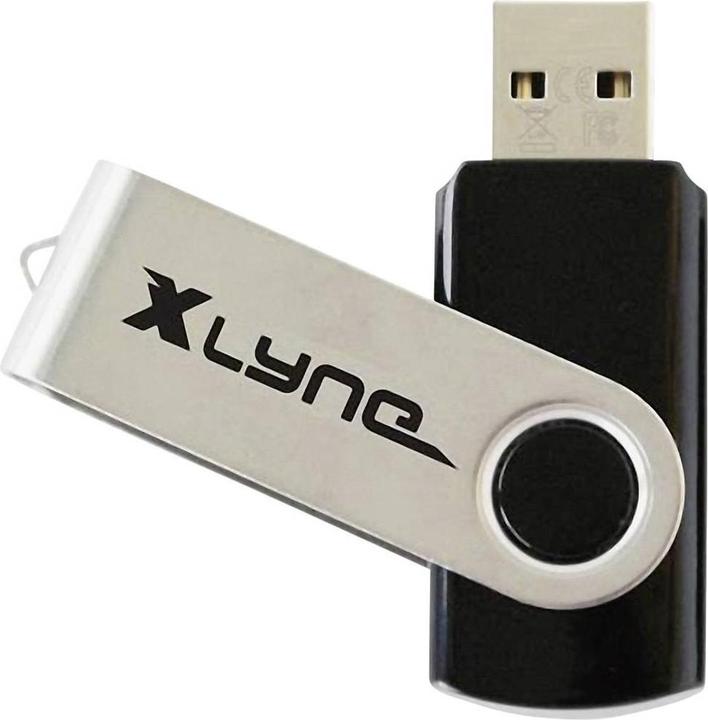 Produktbild Xlyne Swing SWG USB-Stick 32 GB USB Typ-A 2.0 Schwarz (32 GB, USB-A)