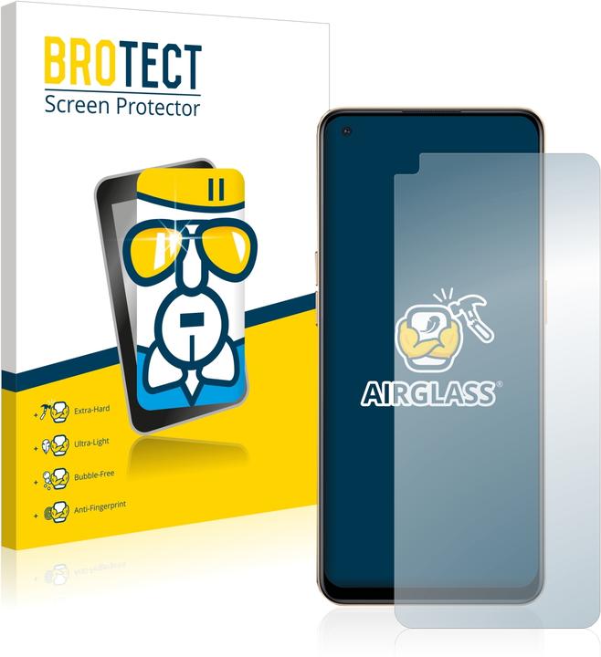 Image du produit BROTECT AirGlass Verre (1 pièce(s), Oppo Reno 7)
