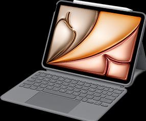 Actual product image Logitech Combo Touch (DE, iPad Air 11 2024 (M2), iPad Air 11 2025)