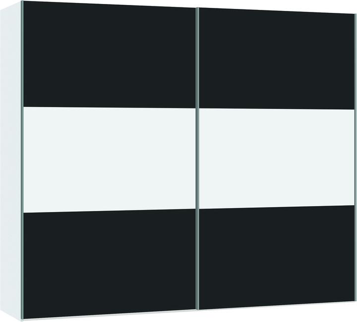 Novaschwarz, Premium white, Striped