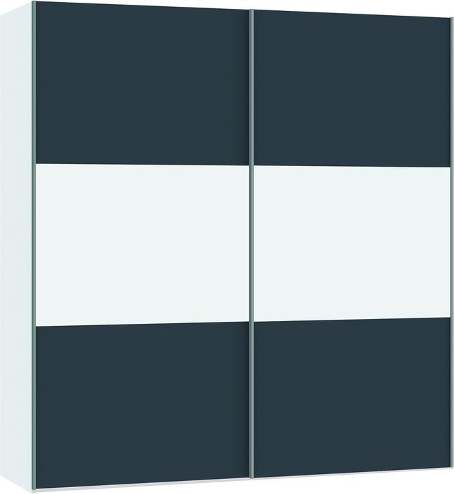 A righe, Antracite opaco, Premium bianco
