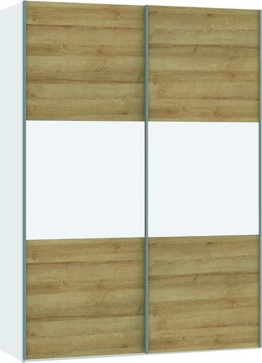 Natureiche, Premiumweiss, Gestreift