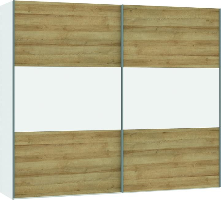 Natural oak, Premium white, Striped