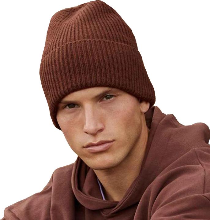 Actual product image Beechfield Cuffed Oversized Beanie (One size)