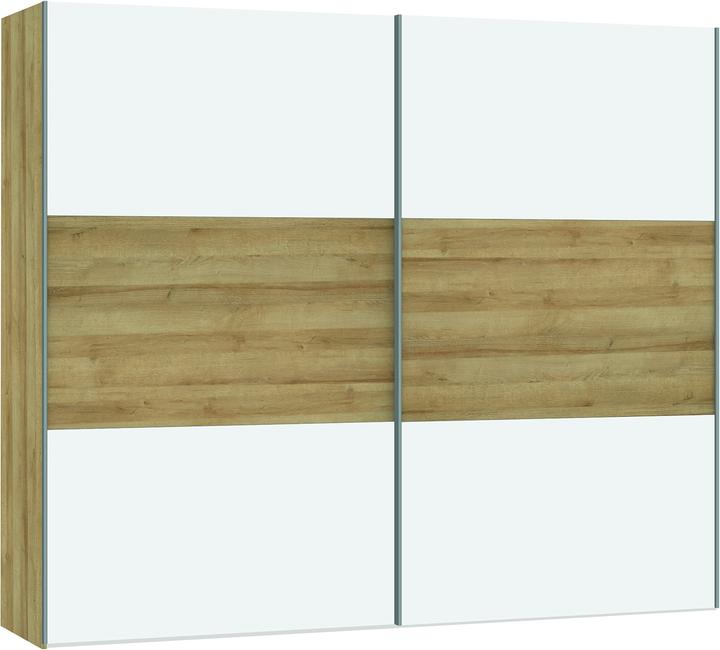 Natureiche, Premiumweiss, Gestreift