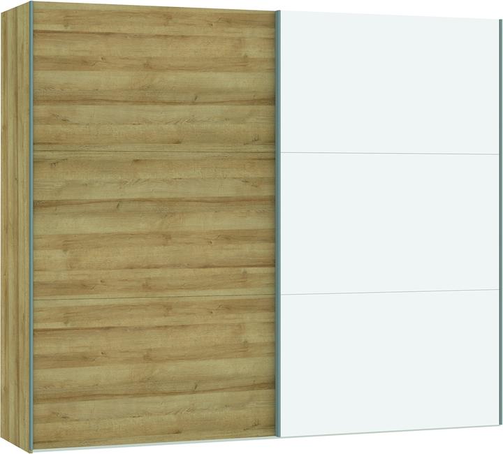 Natureiche, Premiumweiss, Braun, Mehrfarbig