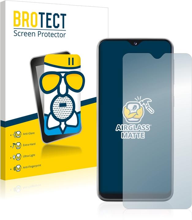 Actual product image BROTECT AirGlass Glass Matte (1 Piece, Samsung Galaxy A20e)