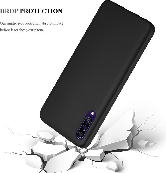 Productafbeelding Cadorabo TPU Matte Metallic hoes (Samsung Galaxy A30, Samsung Galaxy A50)