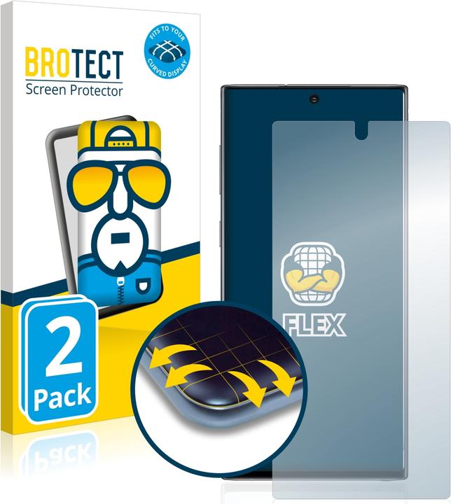 Actual product image BROTECT Full-Cover Protector (2 Piece, Samsung Galaxy Note 10)