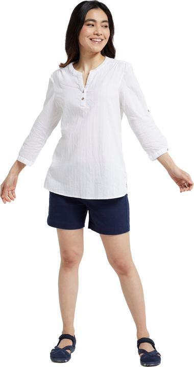 Actual product image Mountain Warehouse Womens/Ladies Petra Relaxed Fit 3/4 Sleeve Shirt (40 D)