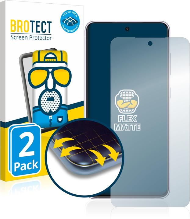 Image du produit BROTECT Full-Cover Protection Mat (2 pièce(s), Samsung Galaxy S21 FE 5G)